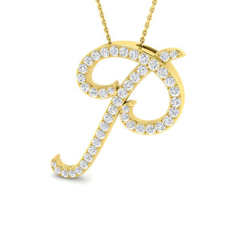 Diamond Italic Initial