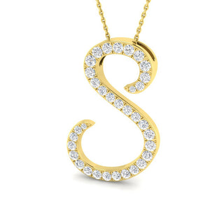 Diamond Italic Initial