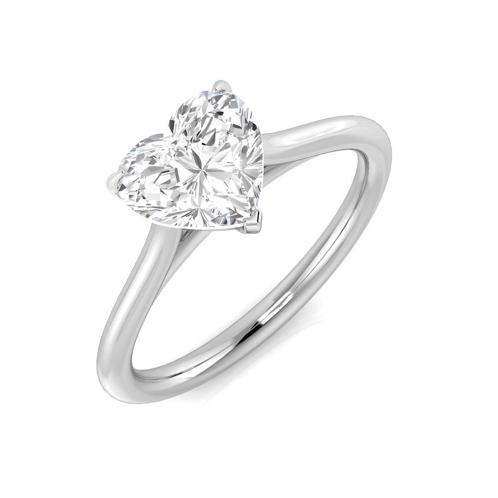 Heart Engagement Ring – RankinsJewellers