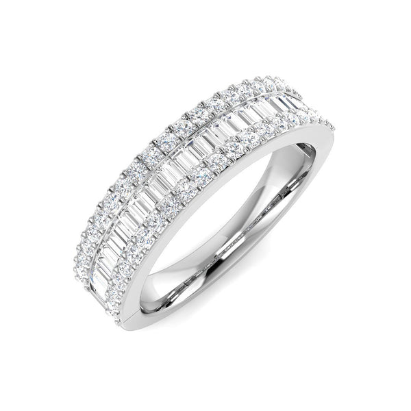 Baguette Diamond Band