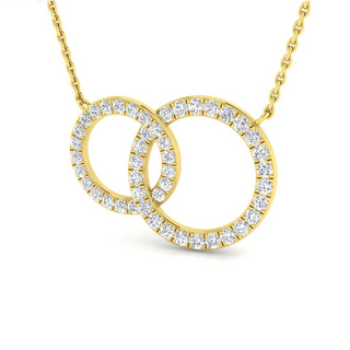 You and I Diamond Necklace