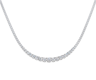 Kids Luxe 11 Graduated Tennis Necklace