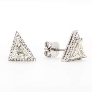 Triangle Diamond Studs