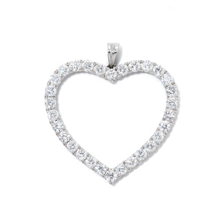 Elegant Open Heart Pendant