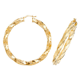 Classic Twisted Hoops