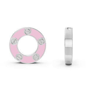 Candy Pink Screw Pendant