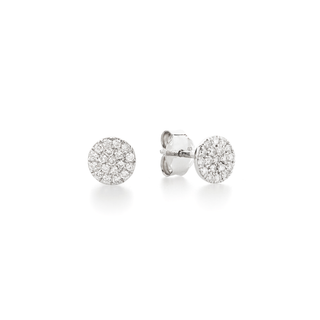 Pavé Round Studs