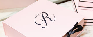 Rankins Jewellers pink packaging box