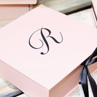 Rankins Jewellers pink packaging box