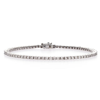 Fine Illusion Tennis Bracelet - Kids