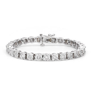 Illusion Tennis Bracelet