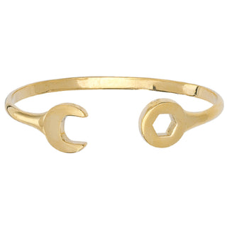 Cuff Bracelet Spanner Shaped Bracelet Spanner Gold Baby Bangle
